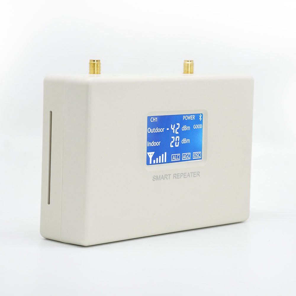 Cell Phone Signal Range Extender 2100Mhz WCDMA 3G 4G 5G Booster Smart LCD Easy Installation No Need Professional Skill